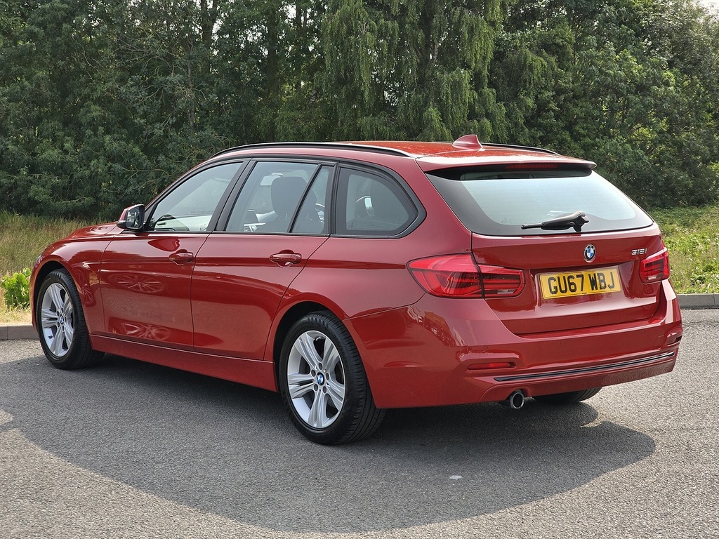 BMW 3 Series 318I Sport Red #2