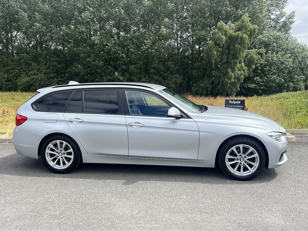 BMW 3 Series 320D Se YD68TUV Silver #4