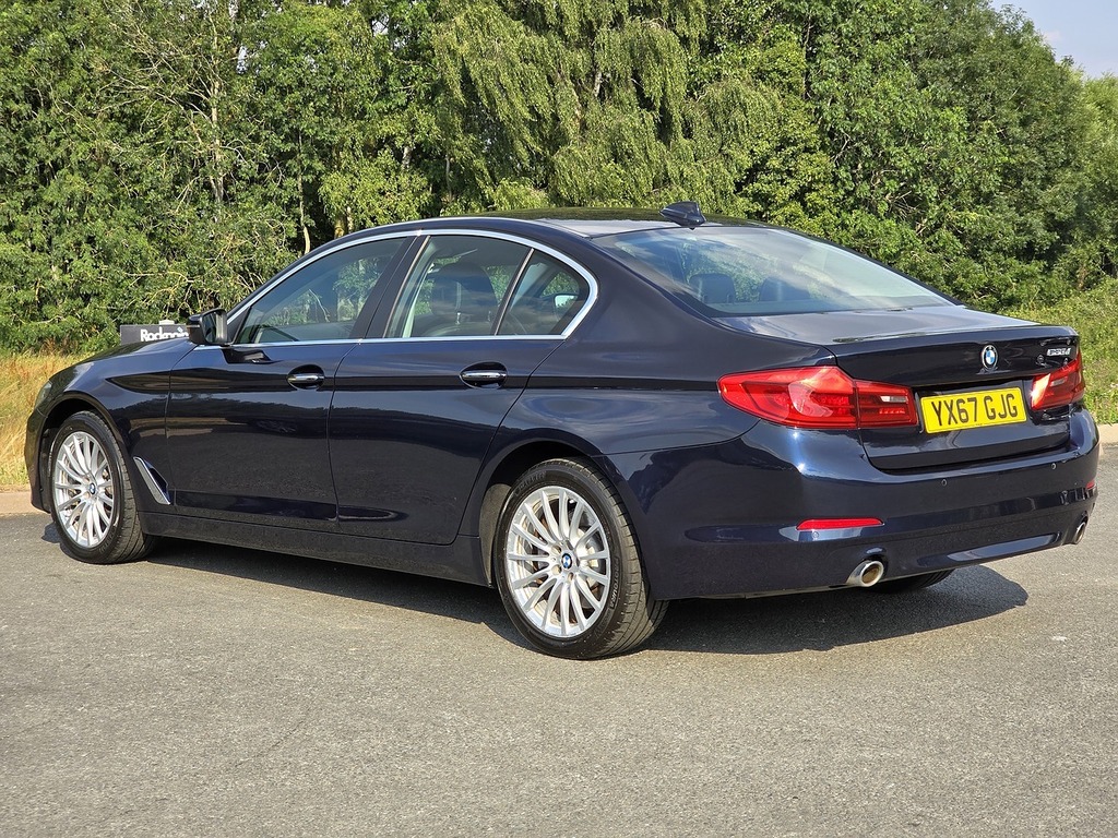 BMW 5 Series 520D Se Blue #2