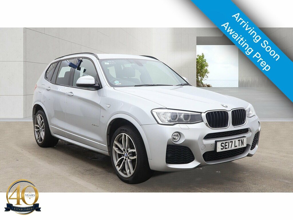 BMW X3 20D M Sport Silver
