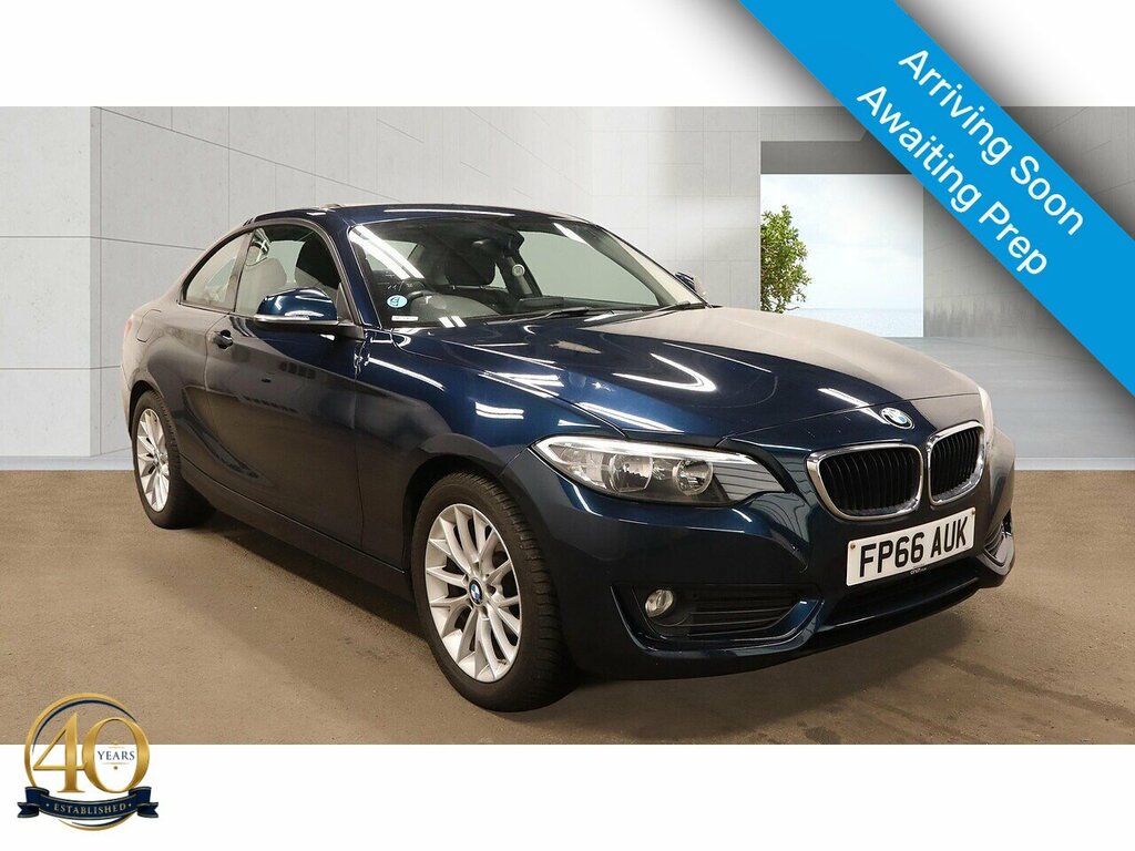 BMW 2 Series 218D Se Blue