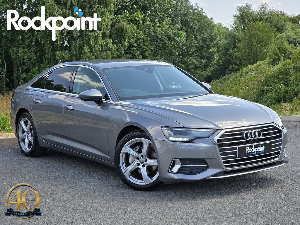Audi A6 Saloon Tdi Sport DA68OBC Grey