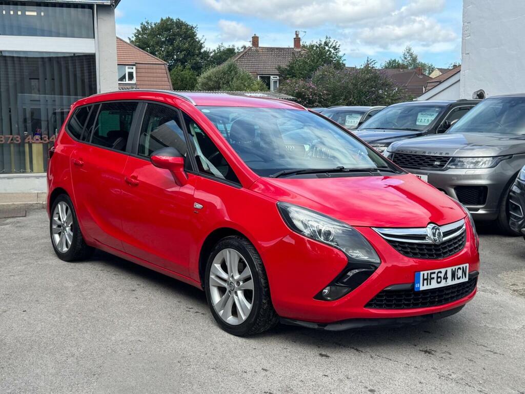 Vauxhall Zafira Tourer 2.0 Cdti Sri Euro 5 Red #2