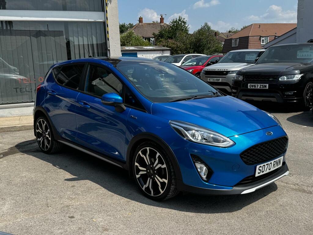 Ford Fiesta 1.0T Ecoboost Mhev Active X Edition Euro 6 Ss 5 Blue #2