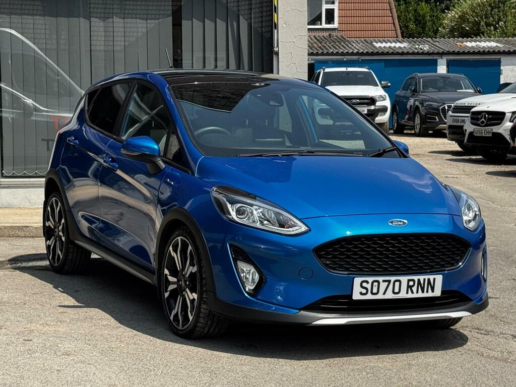 Ford Fiesta 1.0T Ecoboost Mhev Active X Edition Euro 6 Ss 5 Blue
