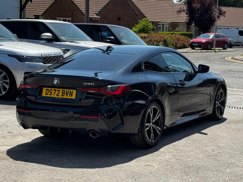 BMW 4 Series 2.0 420I M Sport Euro 6 Ss DS72BVN Black #5