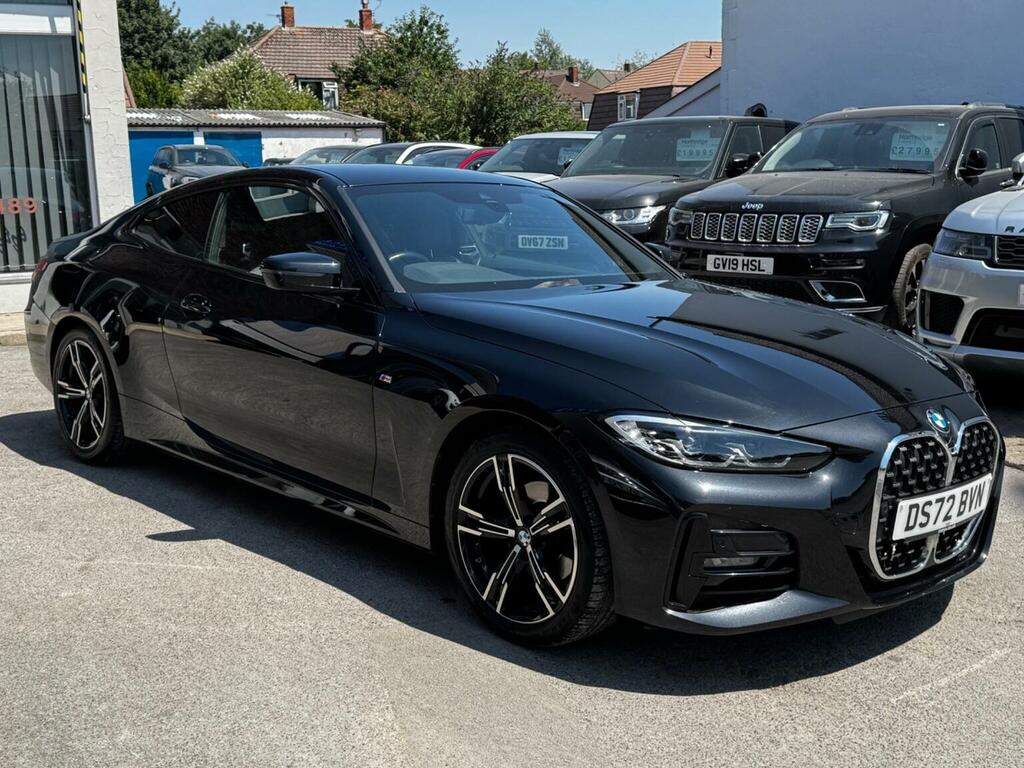 BMW 4 Series 2.0 420I M Sport Euro 6 Ss DS72BVN Black #2
