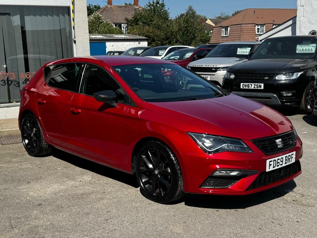Seat Leon 1.5 Tsi Evo Fr Black Edition Euro 6 Ss FD69BRF Red #2