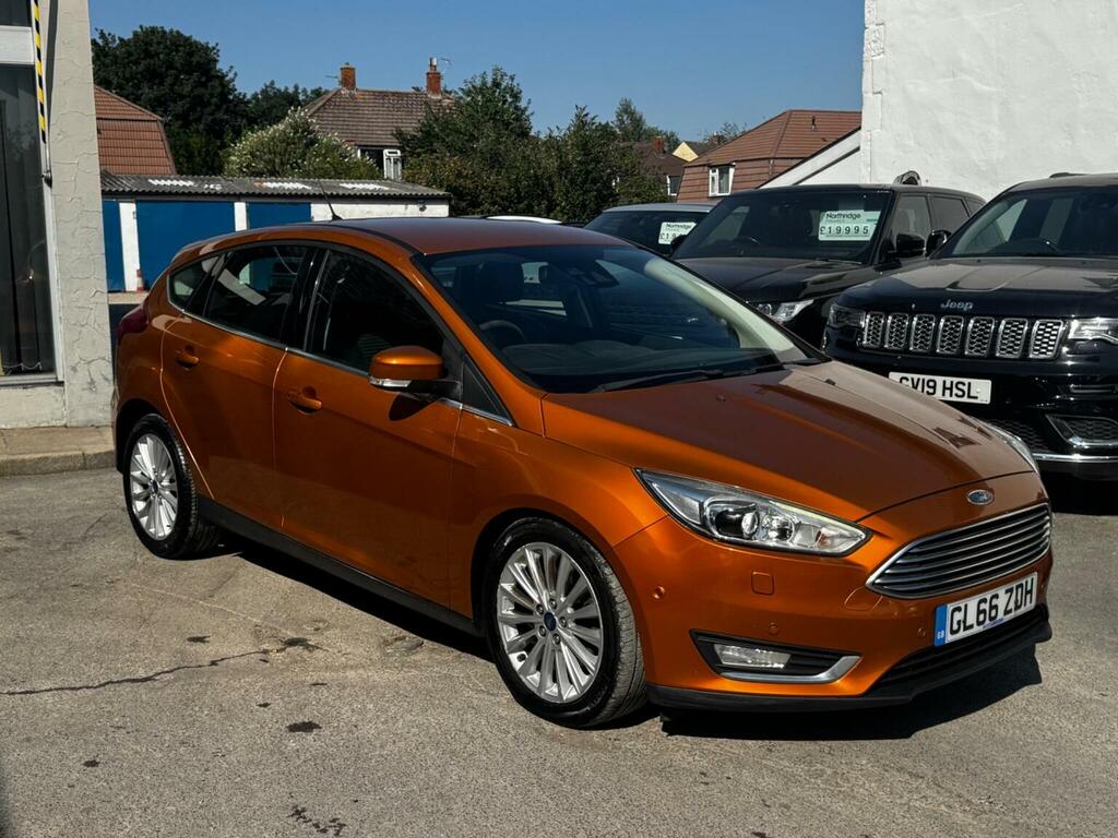 Ford Focus 1.5T Ecoboost Titanium X Euro 6 Ss GL66ZDH Orange #2