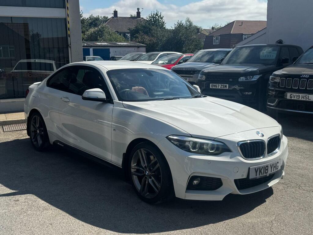 BMW 2 Series 2.0 220I M Sport Euro 6 Ss White #2