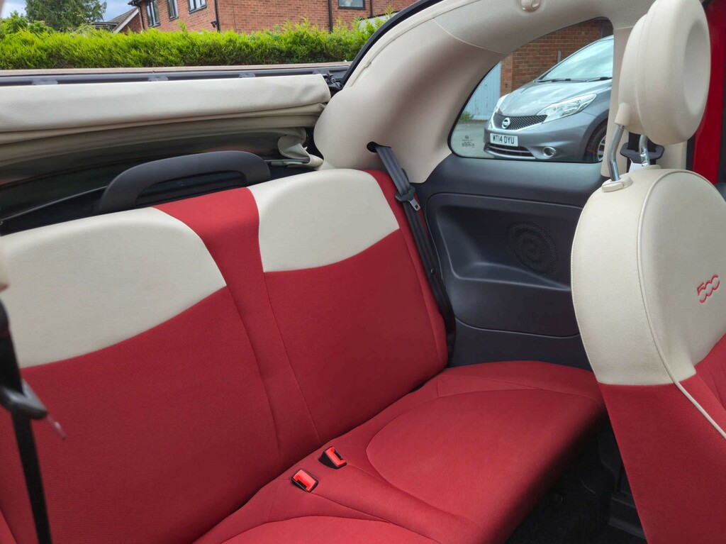 Fiat 500C 1.2 Pop Convertible Euro 5 69 B White #20