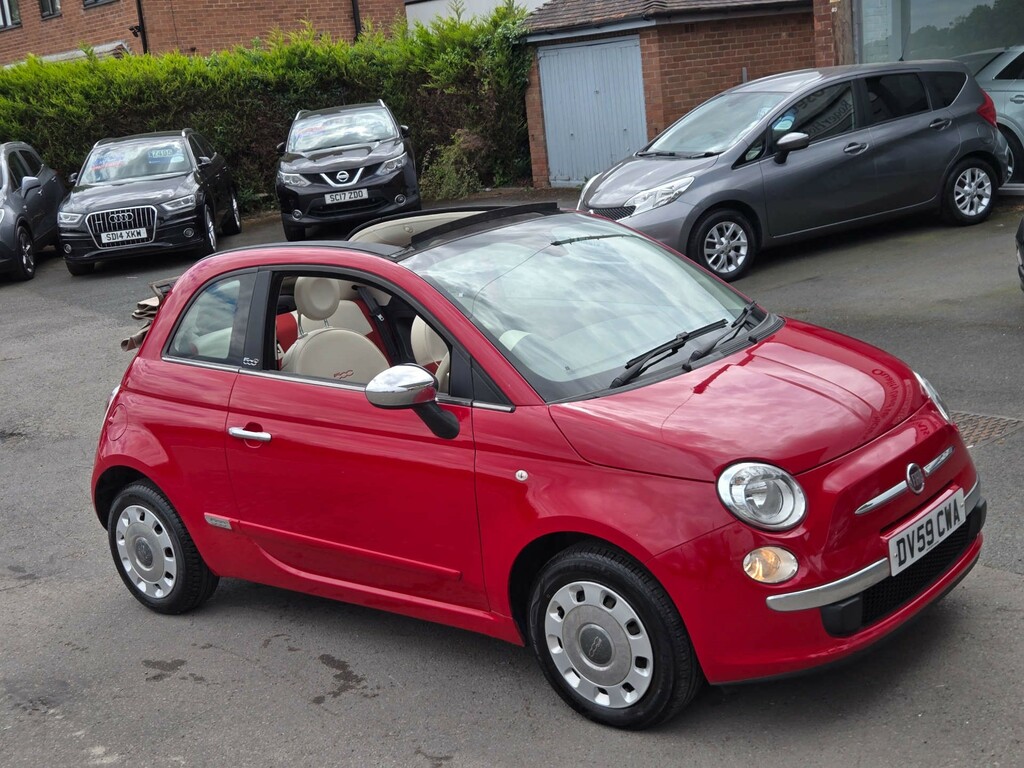 Fiat 500C 1.2 Pop Convertible Euro 5 69 B White #14