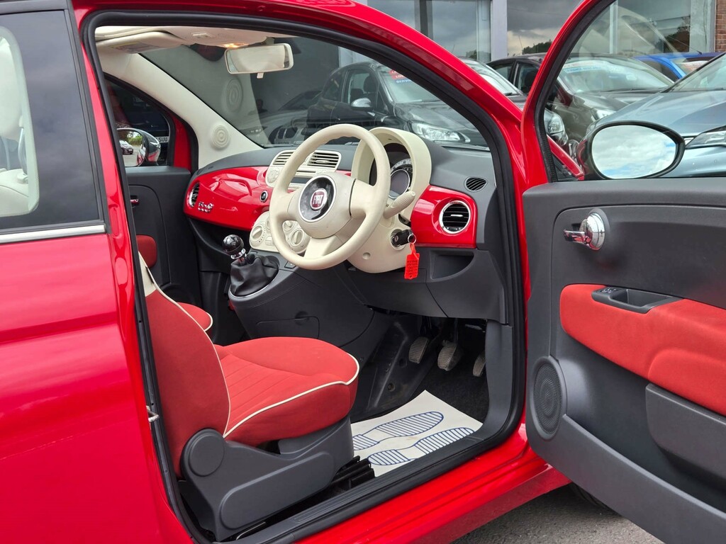 Fiat 500C 1.2 Pop Convertible Euro 5 69 B White #15