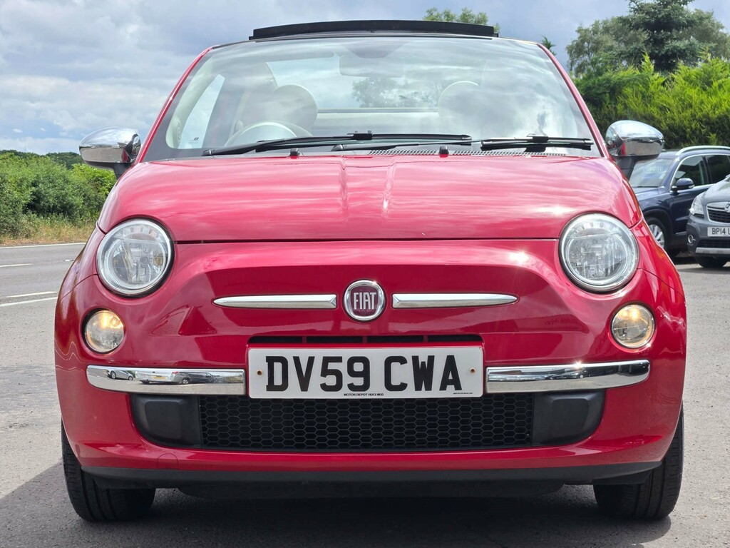 Fiat 500C 1.2 Pop Convertible Euro 5 69 B White #9