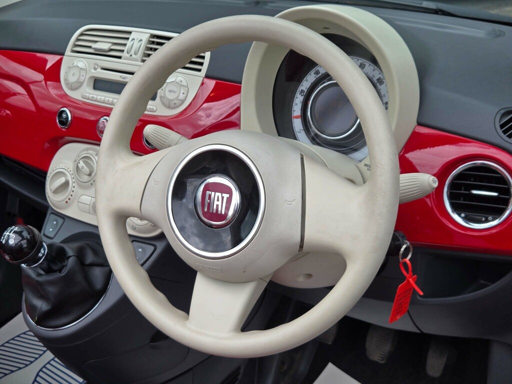 Fiat 500C 1.2 Pop Convertible Euro 5 69 B White #16