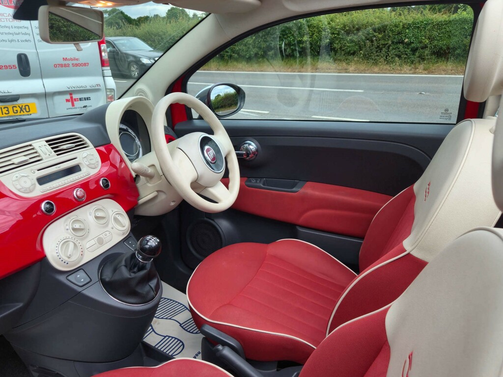 Fiat 500C 1.2 Pop Convertible Euro 5 69 B White #23