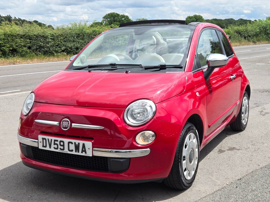 Fiat 500C 1.2 Pop Convertible Euro 5 69 B White #11