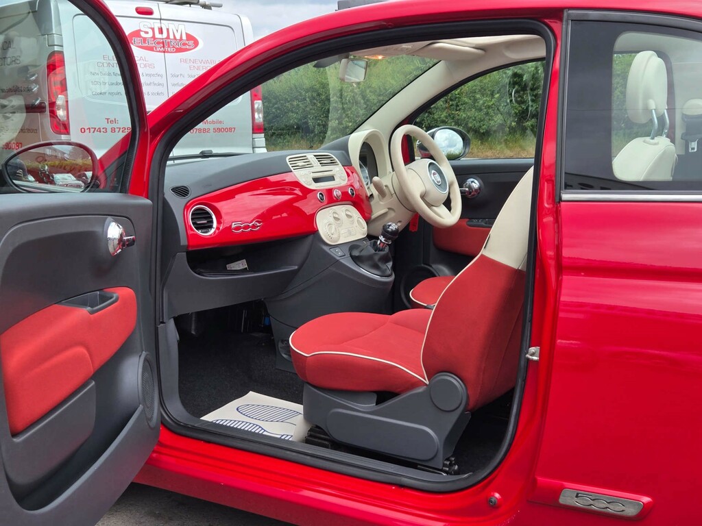 Fiat 500C 1.2 Pop Convertible Euro 5 69 B White #21