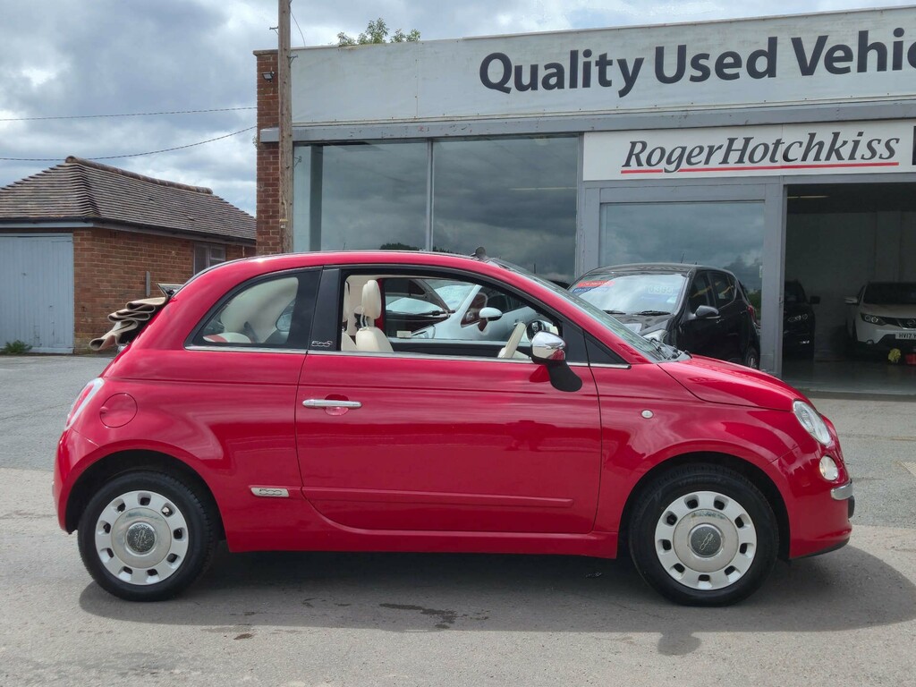 Fiat 500C 1.2 Pop Convertible Euro 5 69 B White #7