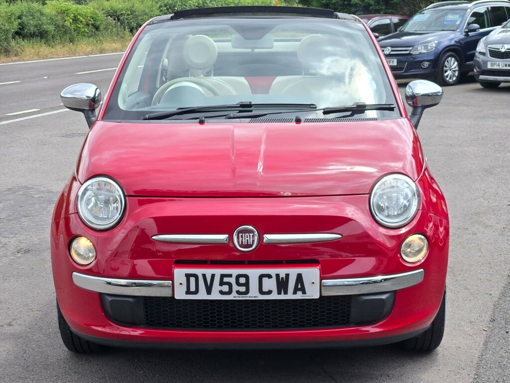 Fiat 500C 1.2 Pop Convertible Euro 5 69 B White #8
