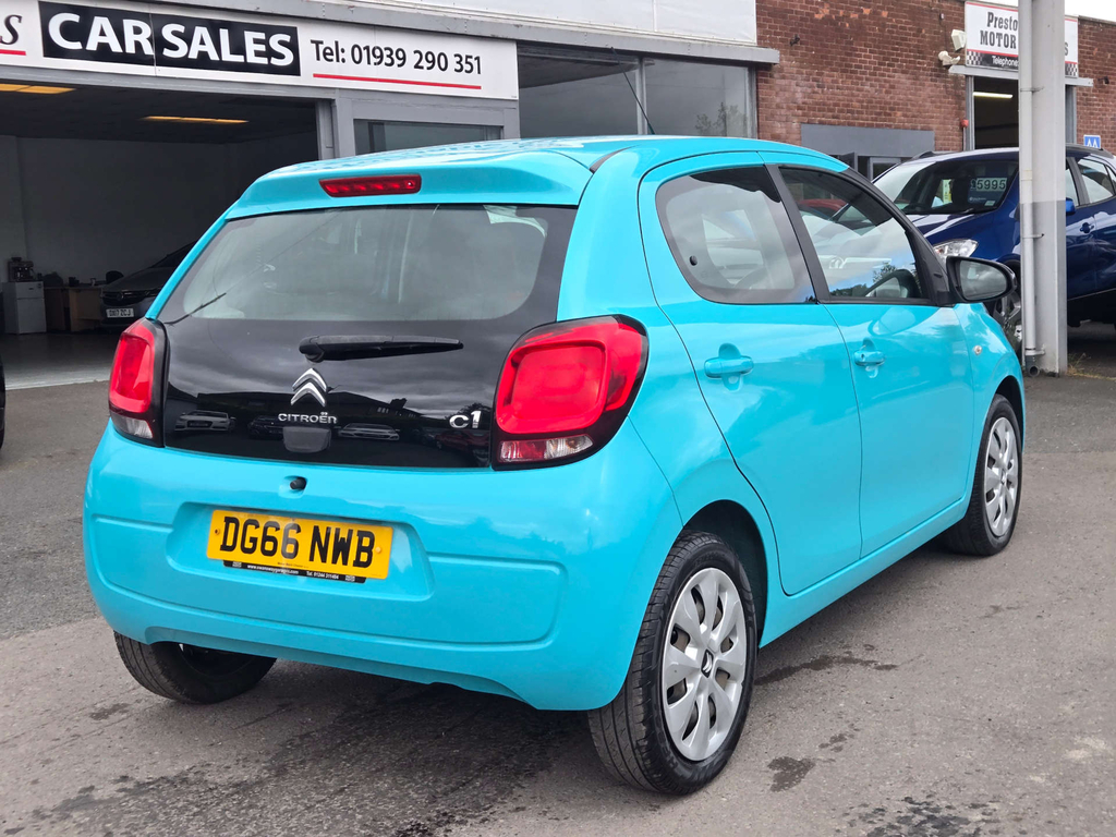 Citroen C1 1.2 Puretech Flair Airscape Euro Blue #8