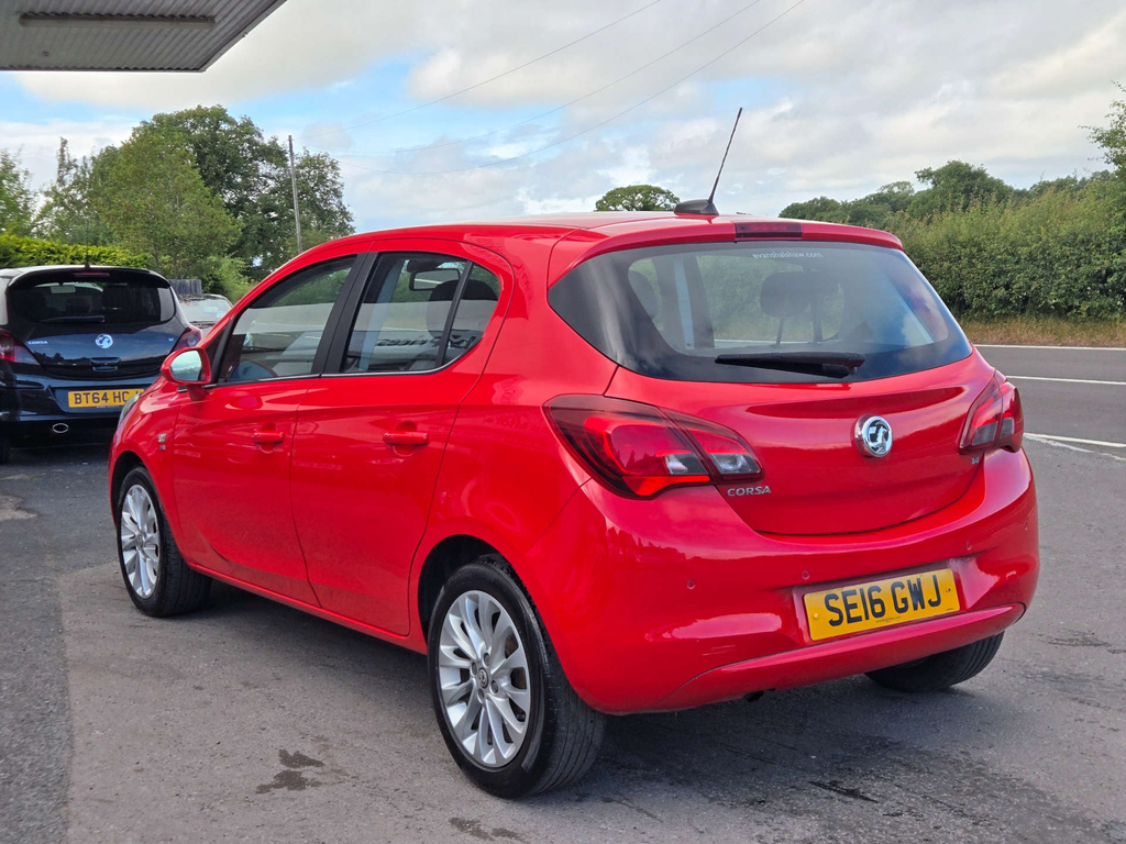 Vauxhall Corsa Se Ecoflex Red #4