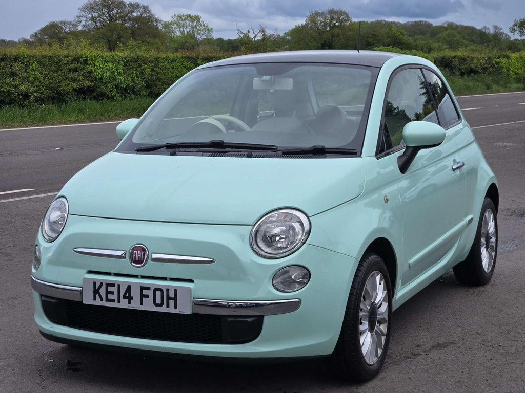 Fiat 500 Lounge Green #2