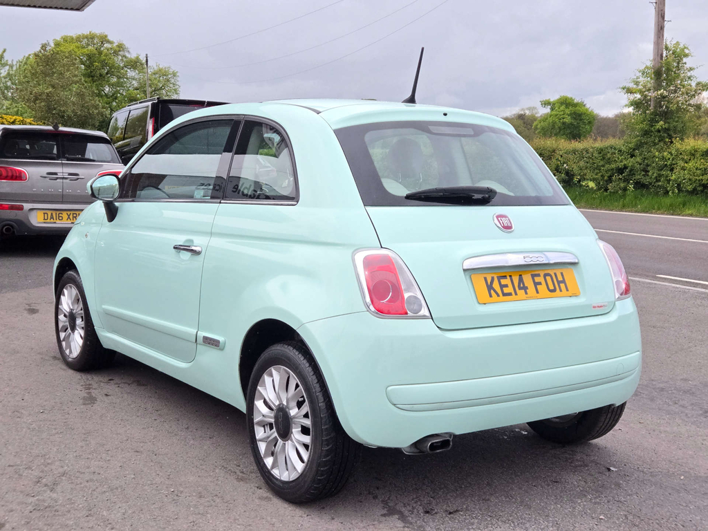 Fiat 500 Lounge Green #4