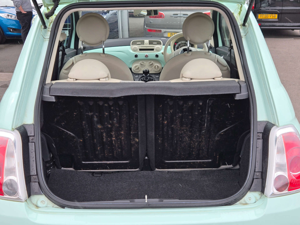 Fiat 500 Lounge Green #6