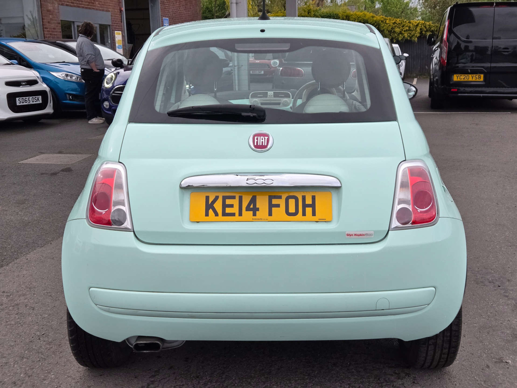 Fiat 500 Lounge Green #5
