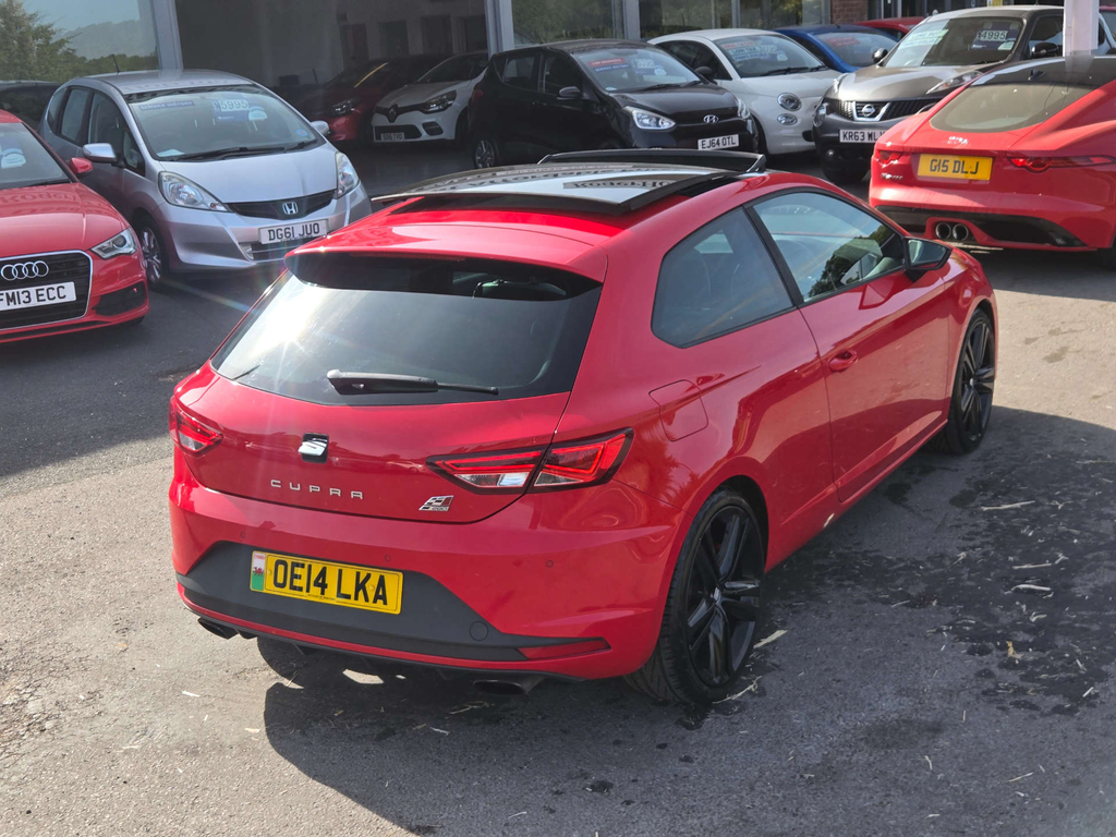 Seat Leon Hatchback 1.4 Tsi Act Fr Sport Coupe Euro 6 Ss Red #14