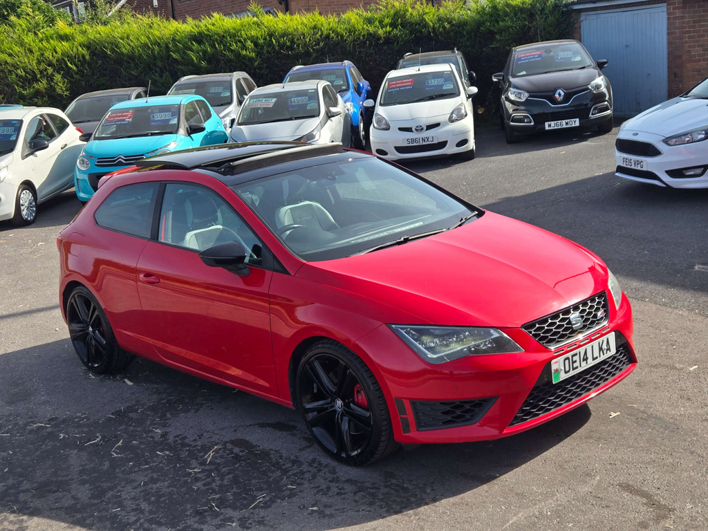 Seat Leon Hatchback 1.4 Tsi Act Fr Sport Coupe Euro 6 Ss Red #15