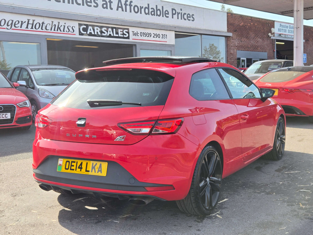 Seat Leon Hatchback 1.4 Tsi Act Fr Sport Coupe Euro 6 Ss Red #7