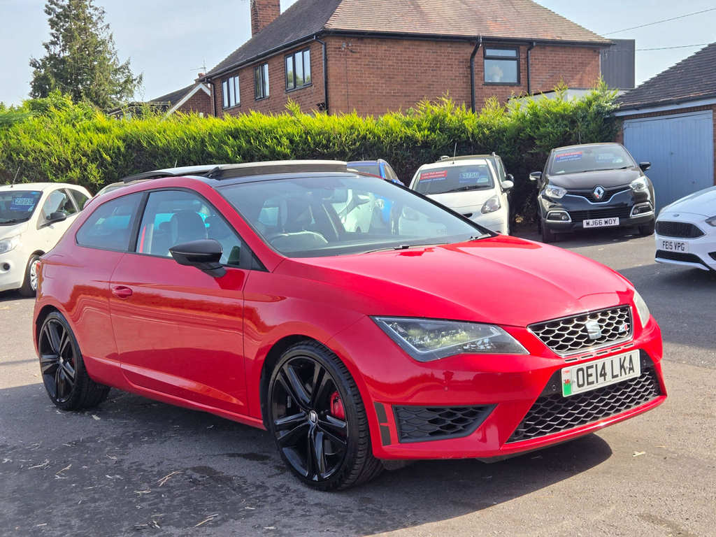 Seat Leon Hatchback 1.4 Tsi Act Fr Sport Coupe Euro 6 Ss Red #9
