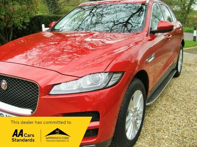 Jaguar F-Pace 2.0I T250 Portfolio Awd Red