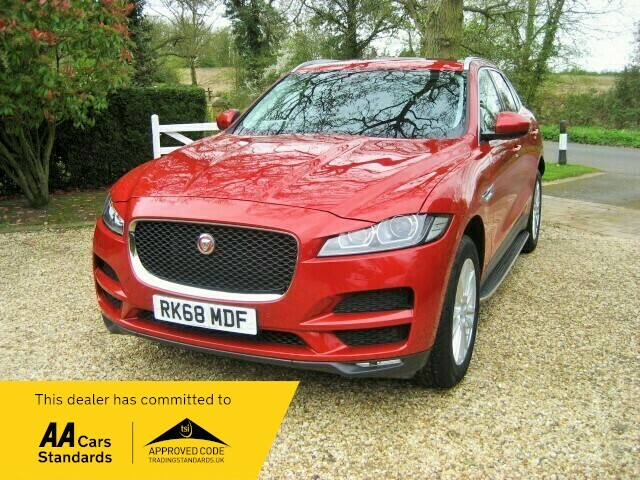 Jaguar F-Pace 2.0I T250 Portfolio Awd Red #5