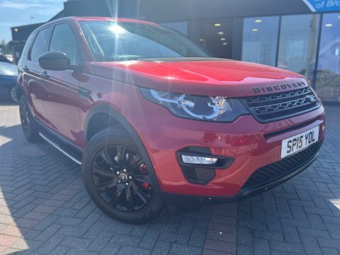 Land Rover Discovery Sport 2.2 Sd4 Se Red #4