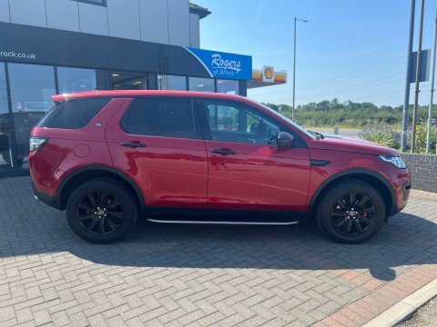 Land Rover Discovery Sport 2.2 Sd4 Se Red #6