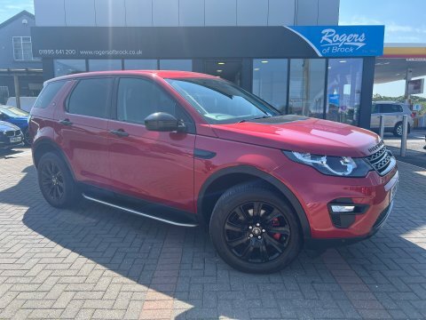 Land Rover Discovery Sport 2.2 Sd4 Se Red