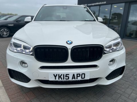 BMW X5 Xdrive40d M Sport YK15APO White #4