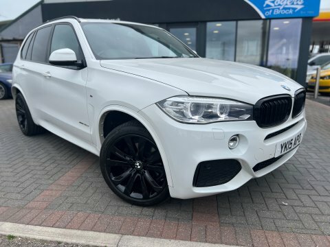 BMW X5 Xdrive40d M Sport YK15APO White #2