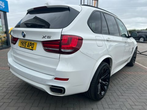 BMW X5 Xdrive40d M Sport YK15APO White #6