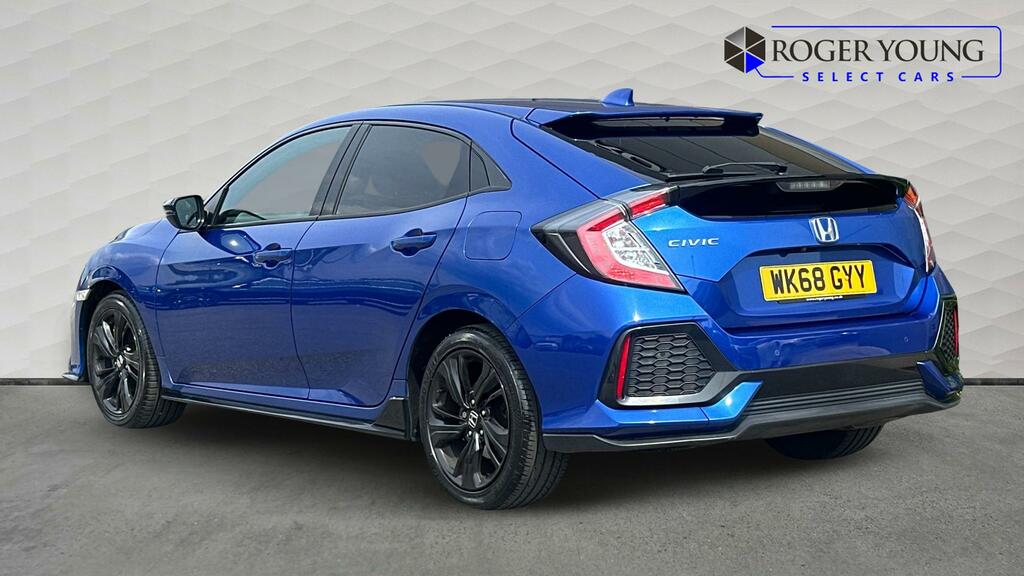 Honda Civic 1.0 Vtec Turbo Sport Line Blue #2