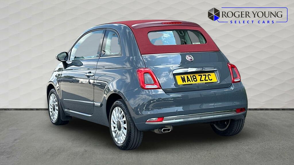 Fiat 500C 1.2 Lounge Convertible Grey #2