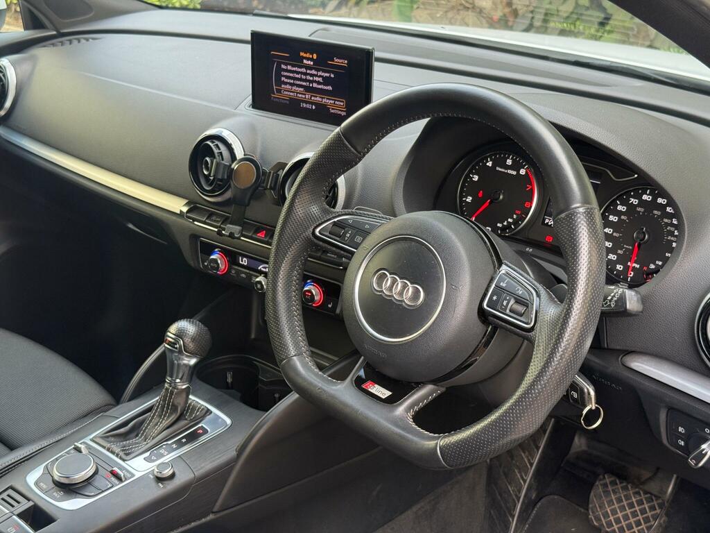 Audi A3 S Line White #3