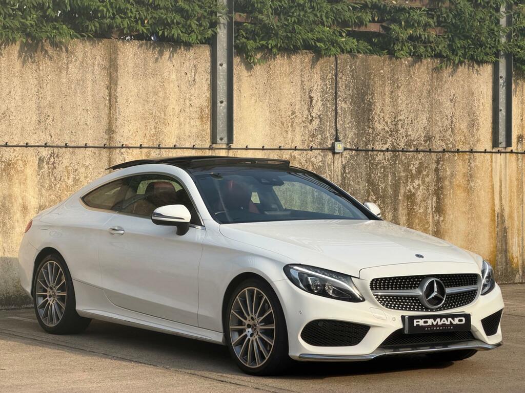 Mercedes-Benz C Class Amg Line White #6