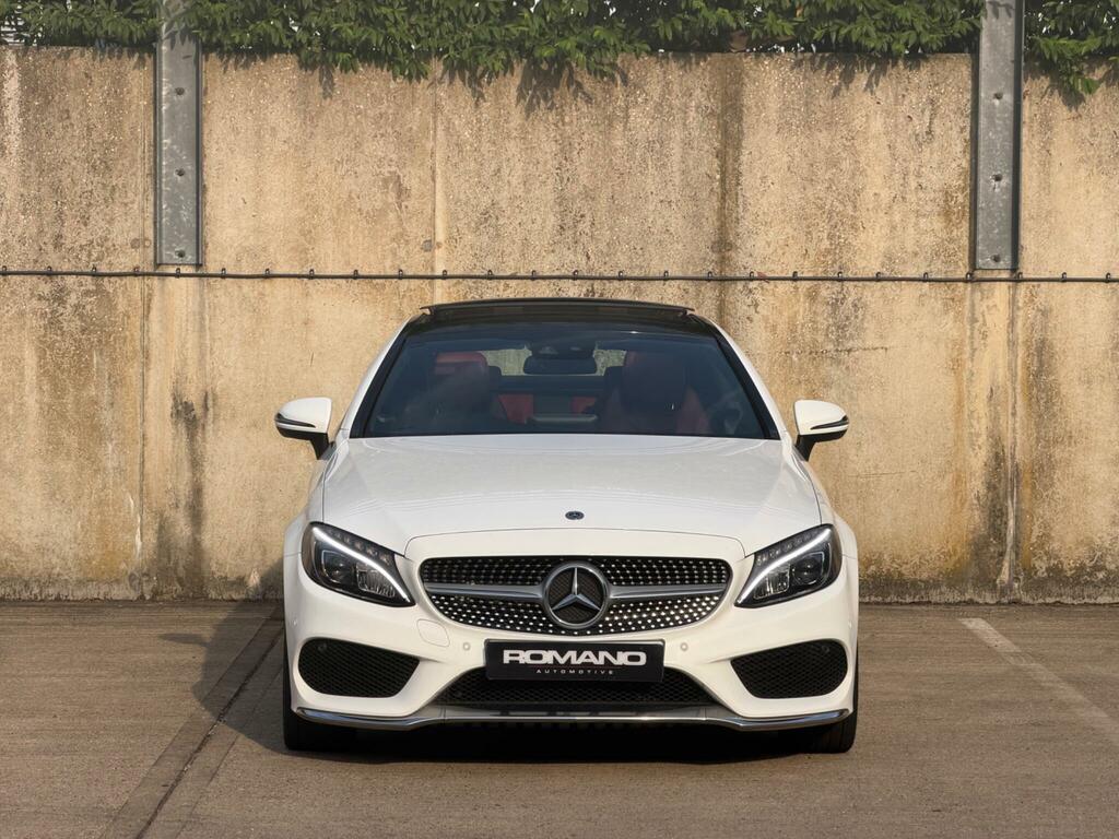 Mercedes-Benz C Class Amg Line White #4