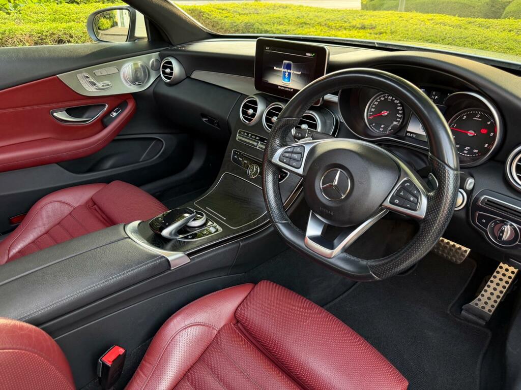 Mercedes-Benz C Class Amg Line White #3