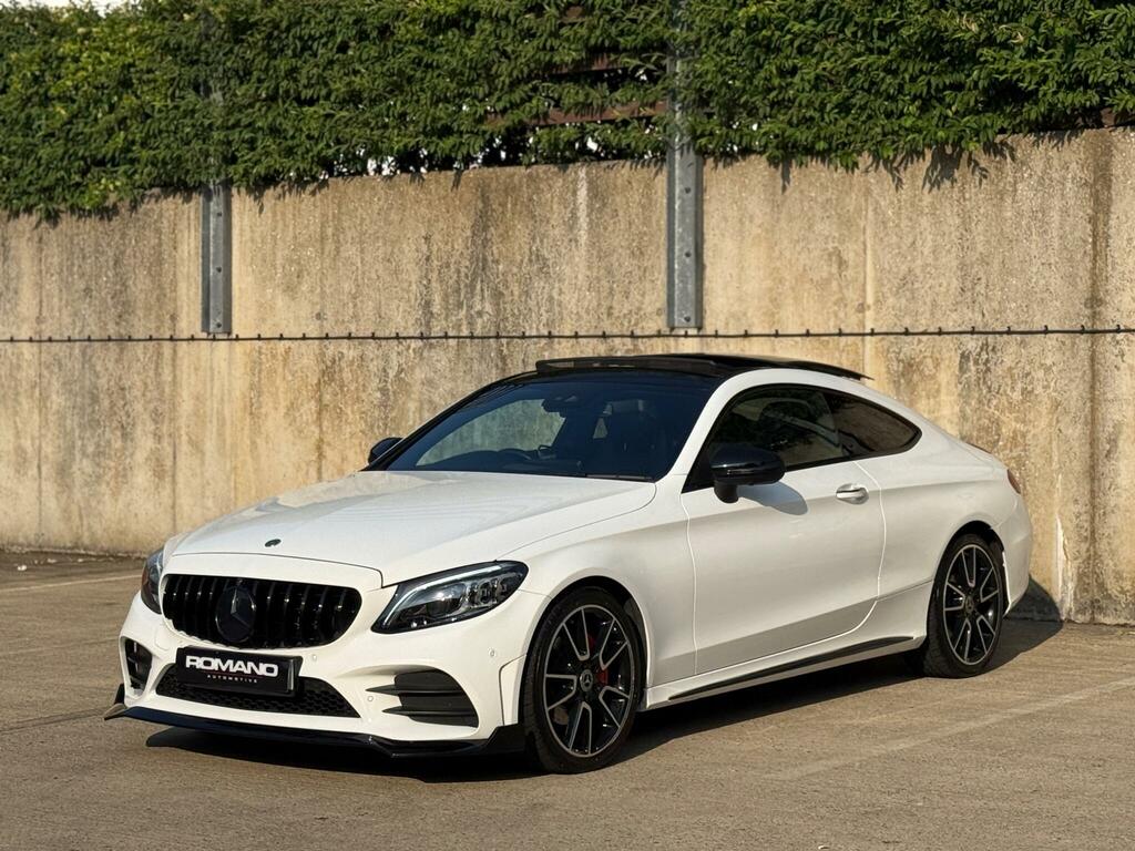 Mercedes-Benz C Class Amg Line White #5