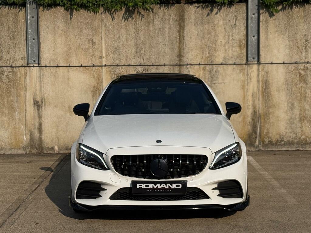 Mercedes-Benz C Class Amg Line White #4